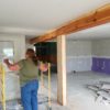 Taping Drywall